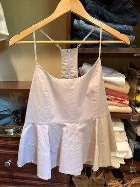 Tibi Peplum Top